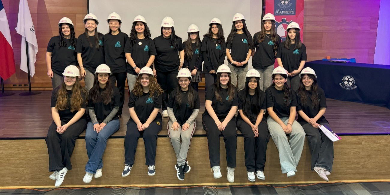 UFRO reconoce a una nueva generación de estudiantes de “Yo Quiero Ser Ingeniera”